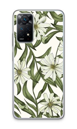 White flower pattern