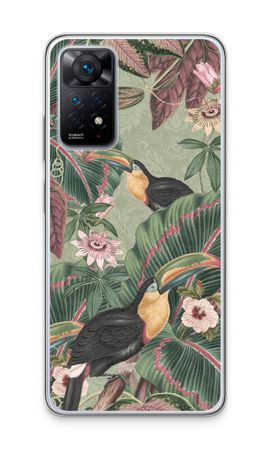 Tropical jungle toucan