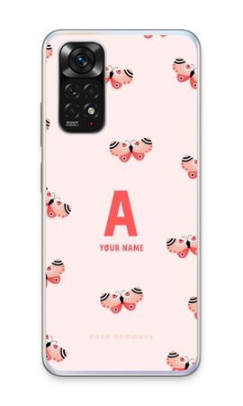 Rosy Butterflies Monogram