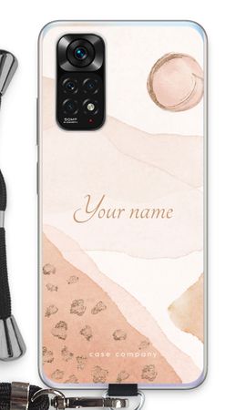 Gold Spots Namecase - Blush