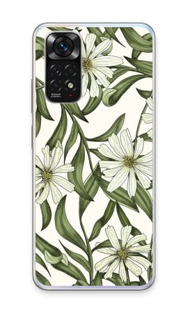 White flower pattern