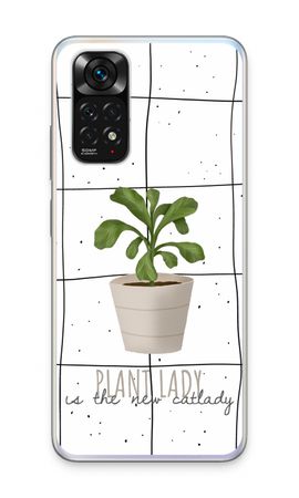 Houseplant on windowpane