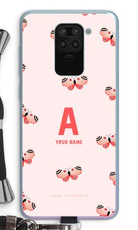 Rosy Butterflies Monogram