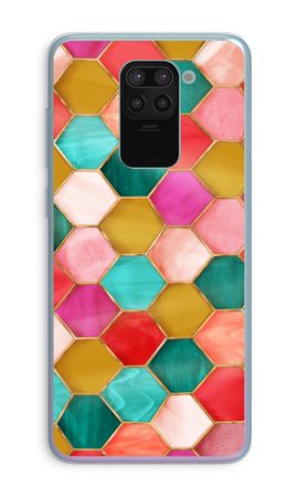 Hexagons in stained glass