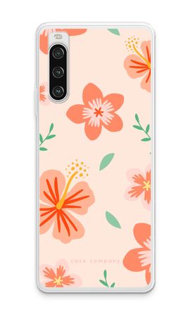 Tropical Pink Flowers