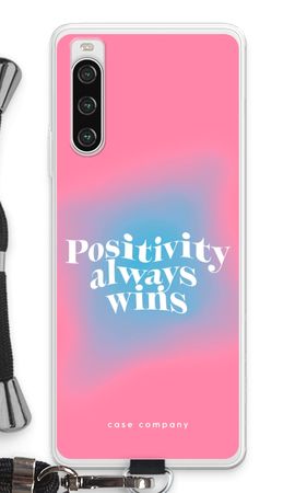 La positivité l'emporte toujours