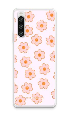 Pink Smiley Flower