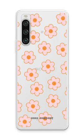Pink Smiley Flower