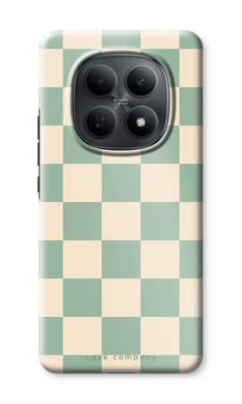 Checkered Mint, Xiaomi Poco M8 tough case