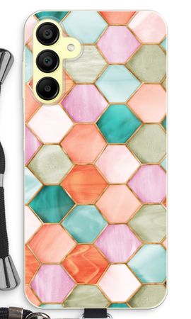 Hexagons in stained glass