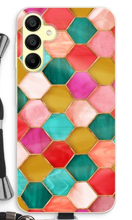 Hexagons in stained glass