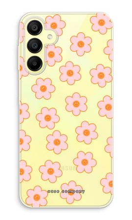 Pink Smiley Flower
