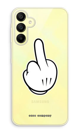 Middle finger black