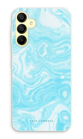 Water paint blue