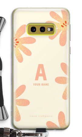 Peach Blossom Monogram