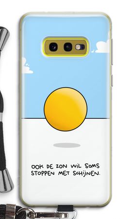 Stoppen met schijnen