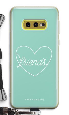 Friends heart pastel