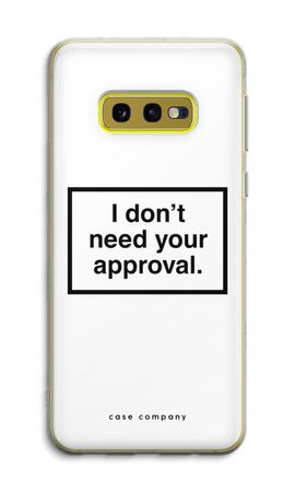 Don't need approval