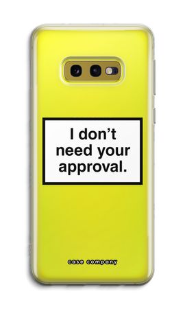 Don't need approval