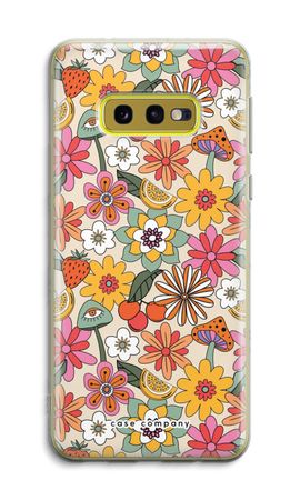 Retro bloemen N°2 - Geel