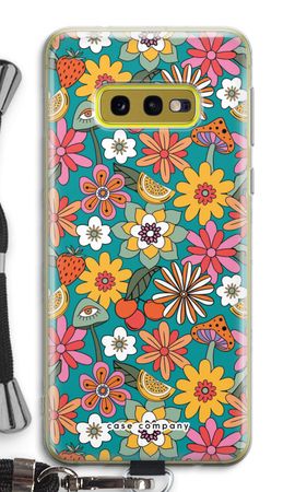 Retro Bloemen N°2 - Blauw