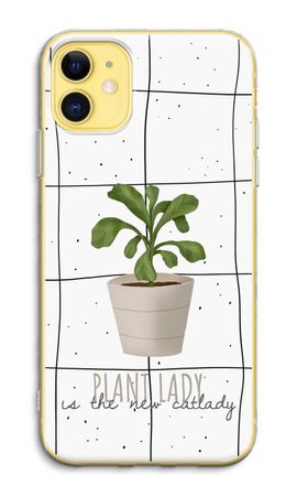 Houseplant on windowpane