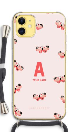 Rosy Butterflies Monogram