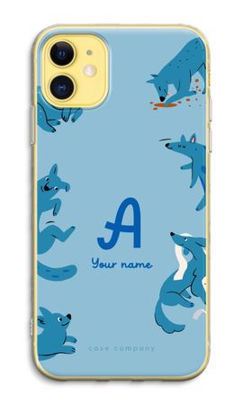 Playful Dogs Monogram