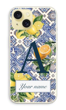 Monogram Blue tiles