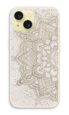 Boho golden mandala