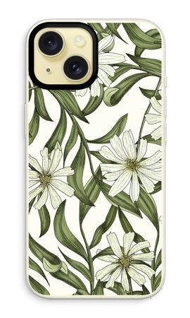 White flower pattern