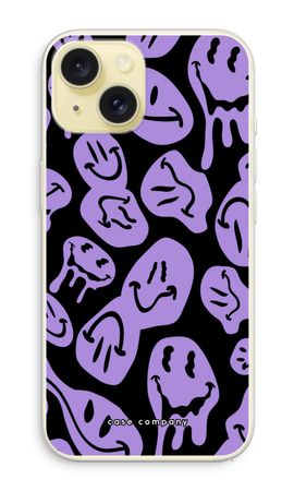 Melting Smiley - Purple