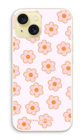 Pink Smiley Flower