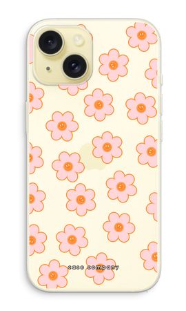 Pink Smiley Flower