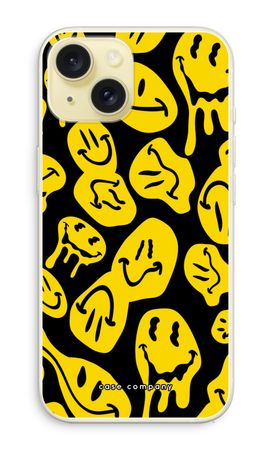Melting smiley - Yellow