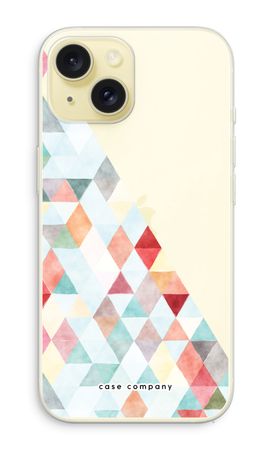 Coloured triangles pastel