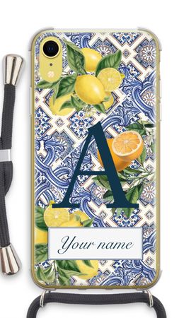 Monogram Blaue Fliesen
