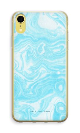 Water paint blue