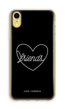Friends heart black