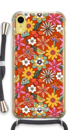 Retro Flowers - Red