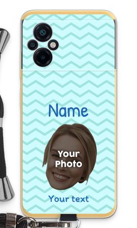 Personalized Face - Stripes Pattern