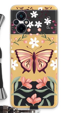 Butterfly in a floral world