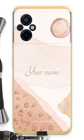 Gold Spots Namecase - Blush