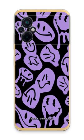 Melting Smiley - Purple