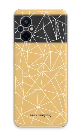 Geometric lines white