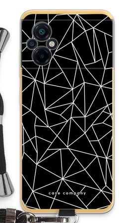 Geometric lines white
