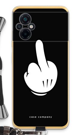Middle finger black