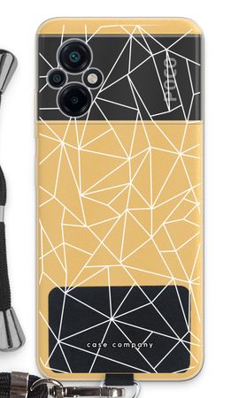 Geometric lines white