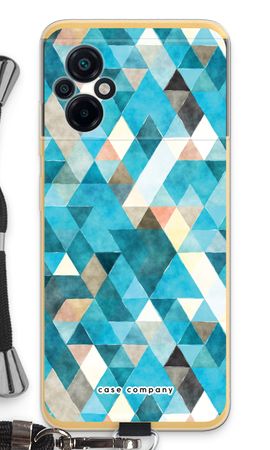 Coloured triangles blue