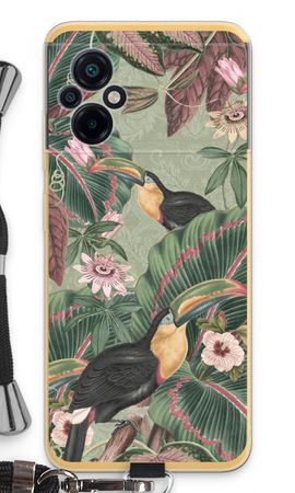 Tropical jungle toucan